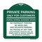 Signmission Only for Customers During Normal Business Hours No Overnight Parking No Trucks at Any, GW-1818-23519 A-DES-GW-1818-23519 - alternate 1